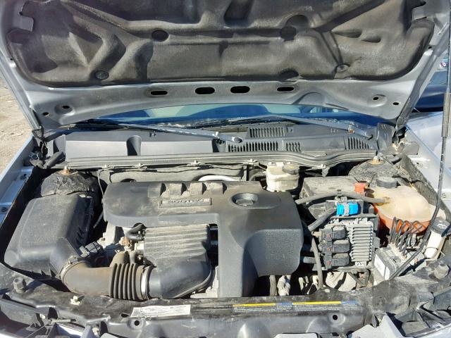 1G8AJ55F77Z200529 - 2007 SATURN ION LEVEL SILVER photo 7