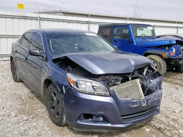 1G11B5SA4DF242674 - 2013 CHEVROLET MALIBU LS BLUE photo 1