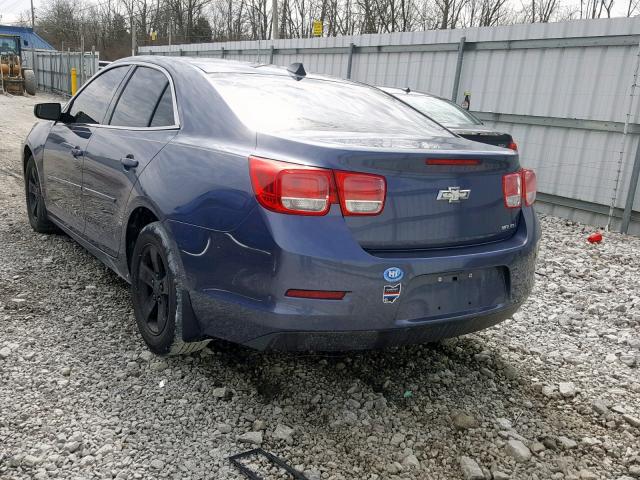 1G11B5SA4DF242674 - 2013 CHEVROLET MALIBU LS BLUE photo 3