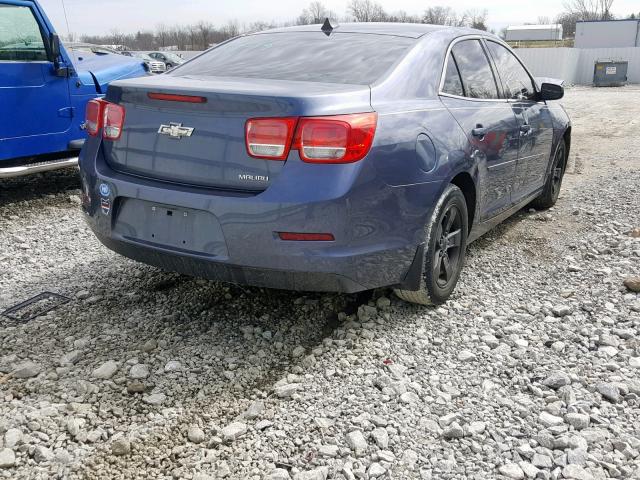 1G11B5SA4DF242674 - 2013 CHEVROLET MALIBU LS BLUE photo 4