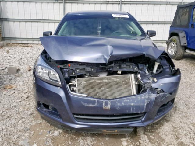 1G11B5SA4DF242674 - 2013 CHEVROLET MALIBU LS BLUE photo 9