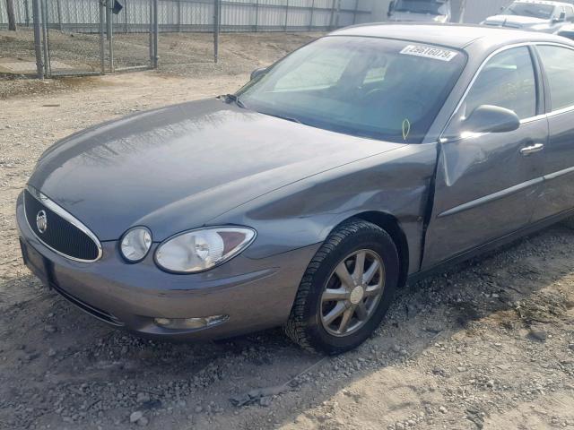 2G4WC582971128459 - 2007 BUICK LACROSSE C CHARCOAL photo 9