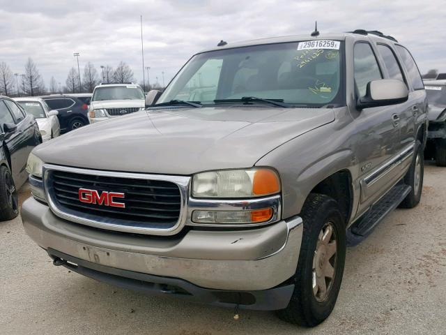 1GKEK13Z93J132340 - 2003 GMC YUKON BEIGE photo 2