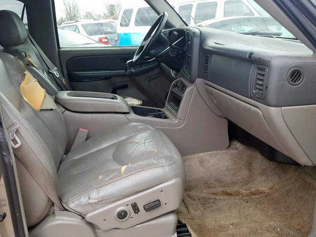 1GKEK13Z93J132340 - 2003 GMC YUKON BEIGE photo 5