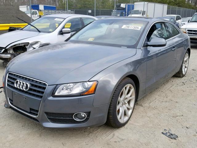 WAUCFAFR2CA000830 - 2012 AUDI A5 PREMIUM GRAY photo 2