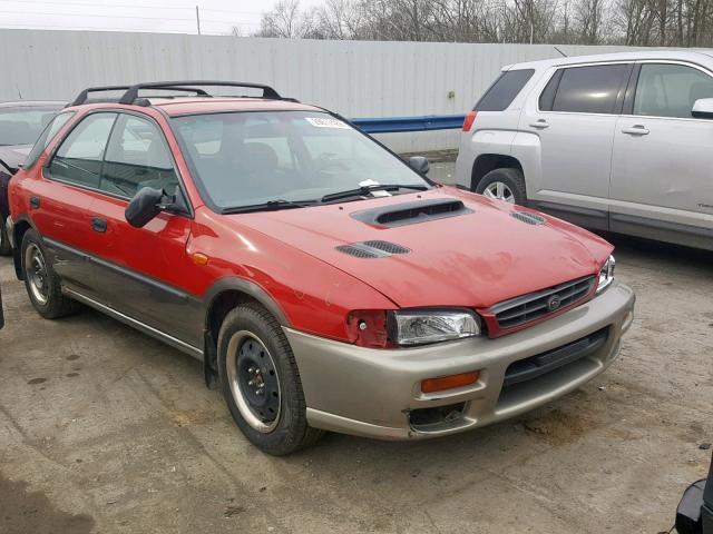 JF1GF4853WG814105 - 1998 SUBARU IMPREZA OU RED photo 1