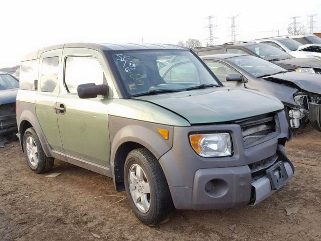 5J6YH18564L016087 - 2004 HONDA ELEMENT EX GREEN photo 1