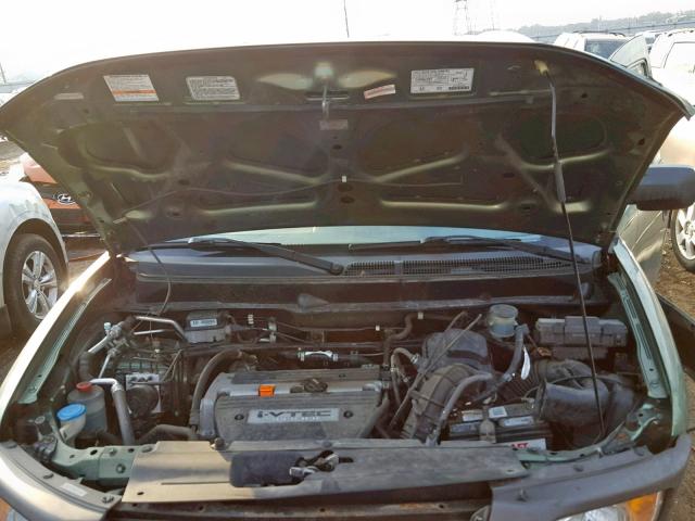 5J6YH18564L016087 - 2004 HONDA ELEMENT EX GREEN photo 7