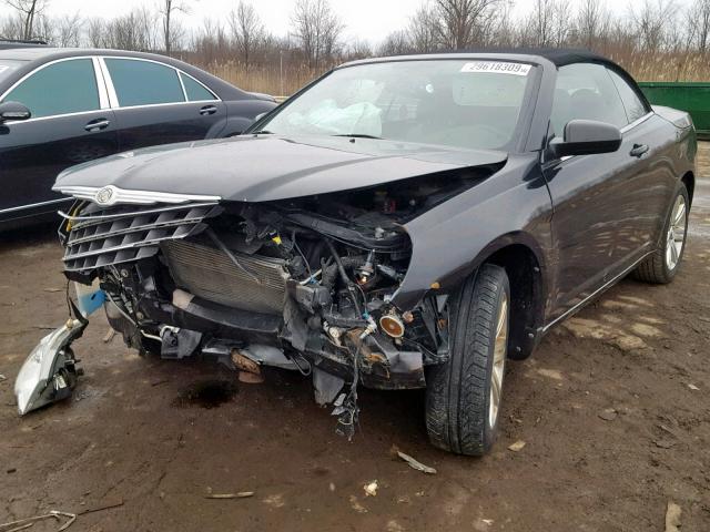 1C3BC5ED1AN105079 - 2010 CHRYSLER SEBRING TO BLACK photo 2