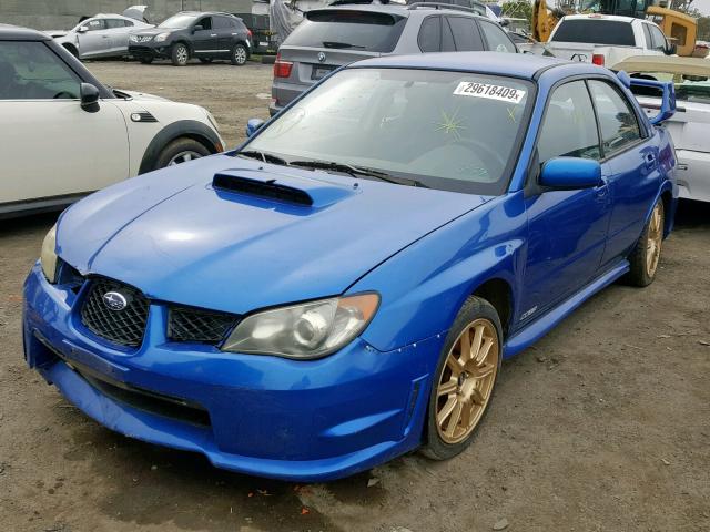 JF1GD70656L505335 - 2006 SUBARU IMPREZA WR BLUE photo 2