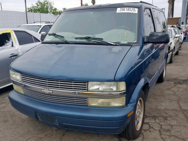 1GNDM19XX3B118486 - 2003 CHEVROLET ASTRO BLUE photo 2