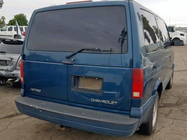 1GNDM19XX3B118486 - 2003 CHEVROLET ASTRO BLUE photo 4