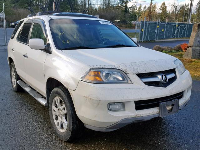 2HNYD18846H546256 - 2006 ACURA MDX TOURIN WHITE photo 1