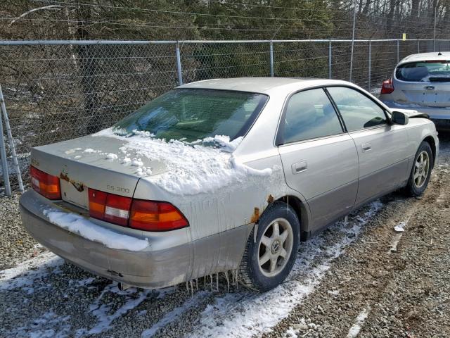 JT8BF28GXW5016978 - 1998 LEXUS ES 300 TWO TONE photo 4