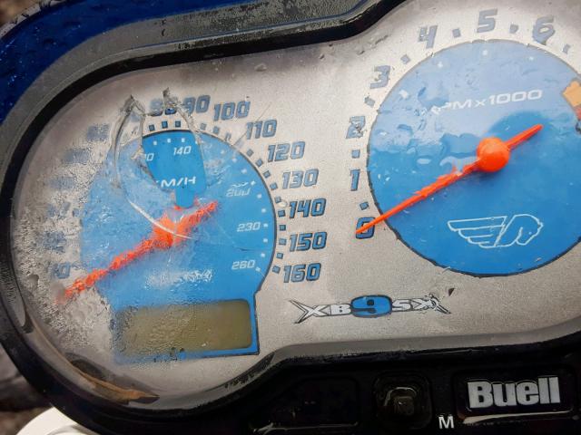 4MZKX02DX83200510 - 2008 BUELL LIGHTNING BLUE photo 8