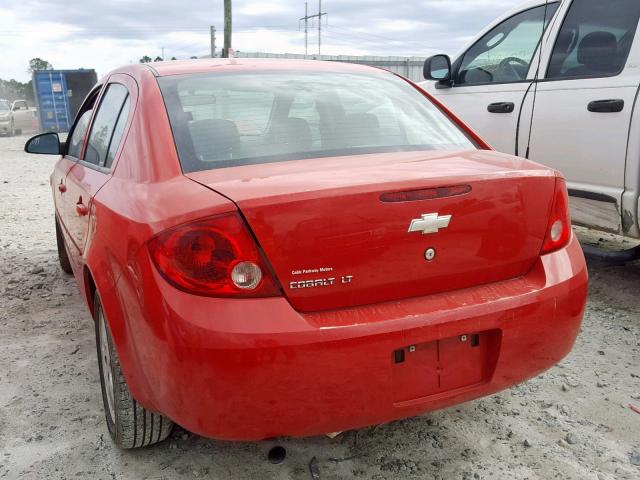 1G1AF5F59A7192765 - 2010 CHEVROLET COBALT 2LT RED photo 3