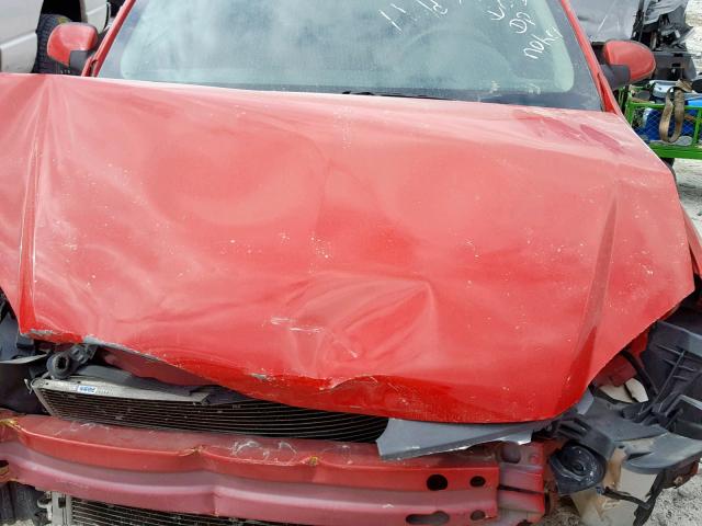 1G1AF5F59A7192765 - 2010 CHEVROLET COBALT 2LT RED photo 7