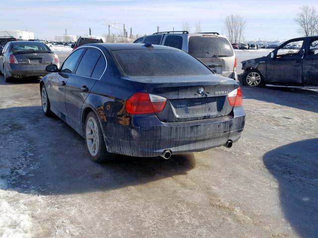 WBAVD53568A009531 - 2008 BMW 335 XI BLUE photo 3