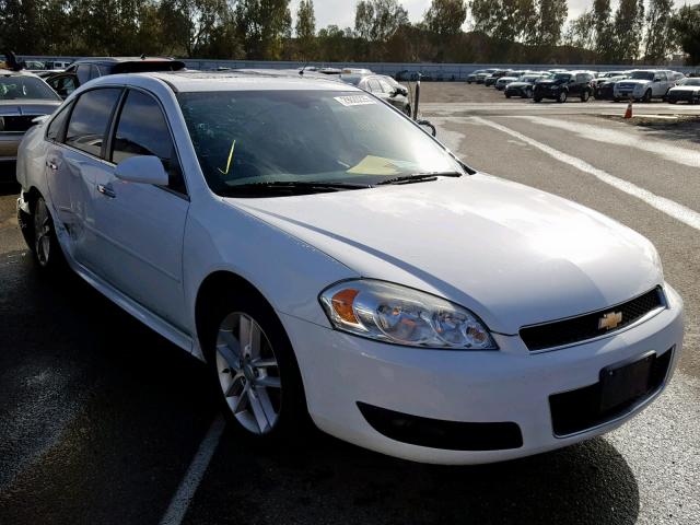 2G1WC5E30D1260662 - 2013 CHEVROLET IMPALA LTZ WHITE photo 1