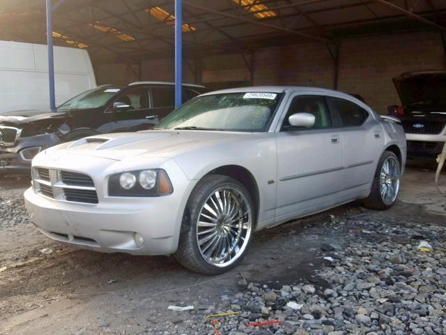 2B3CA3CVXAH143555 - 2010 DODGE CHARGER SX SILVER photo 2