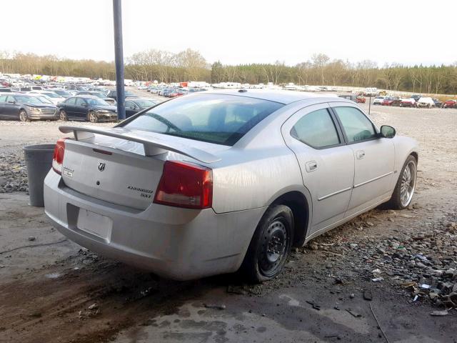 2B3CA3CVXAH143555 - 2010 DODGE CHARGER SX SILVER photo 4