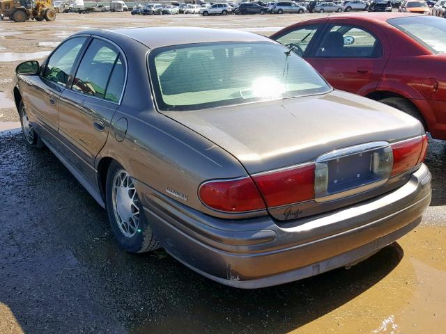 1G4HR54K82U143920 - 2002 BUICK LESABRE LI TAN photo 3