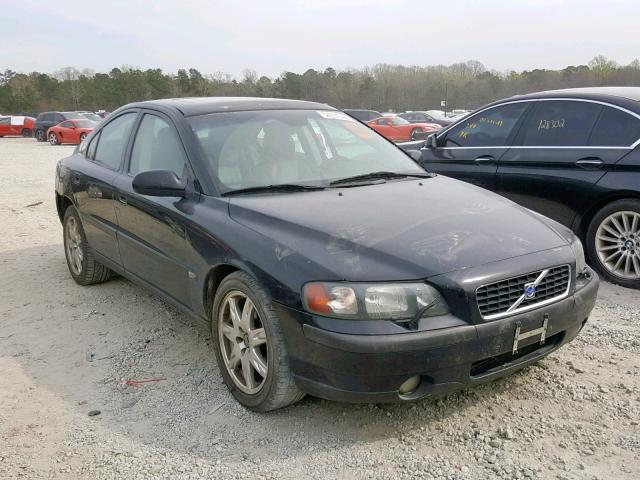 YV1RH59H532240363 - 2003 VOLVO S60 2.5T BLACK photo 1