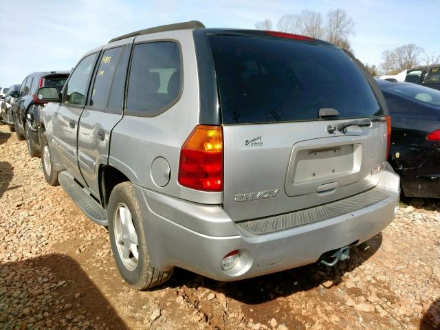 1GKDS13S142307626 - 2004 GMC ENVOY SILVER photo 3