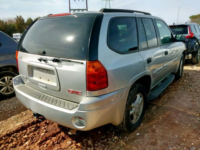 1GKDS13S142307626 - 2004 GMC ENVOY SILVER photo 4