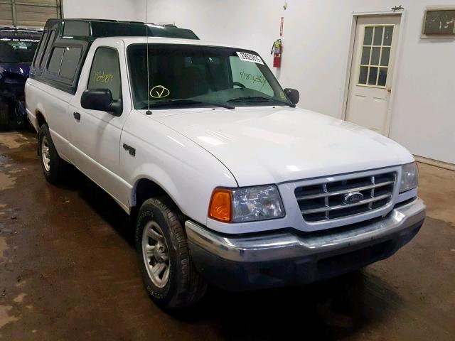 1FTYR10U52TA38827 - 2002 FORD RANGER WHITE photo 1