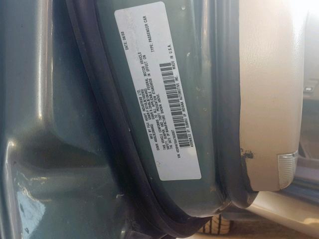 4S3BH675047603307 - 2004 SUBARU LEGACY OUT MAROON photo 10