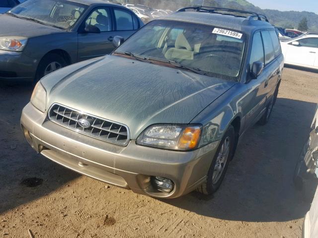 4S3BH675047603307 - 2004 SUBARU LEGACY OUT MAROON photo 2