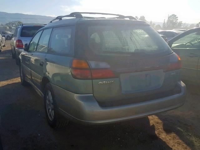 4S3BH675047603307 - 2004 SUBARU LEGACY OUT MAROON photo 3