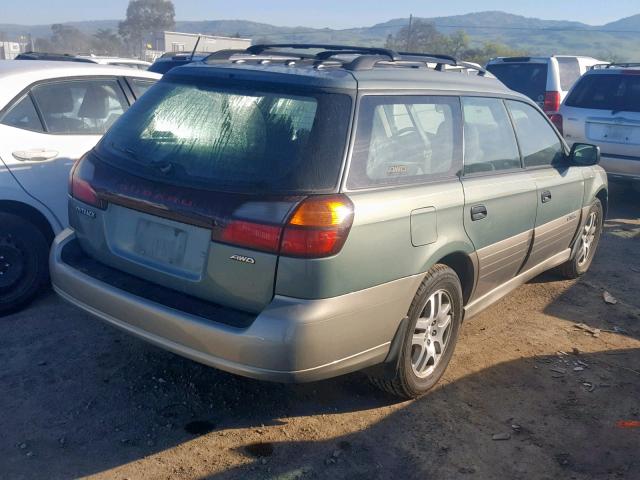 4S3BH675047603307 - 2004 SUBARU LEGACY OUT MAROON photo 4