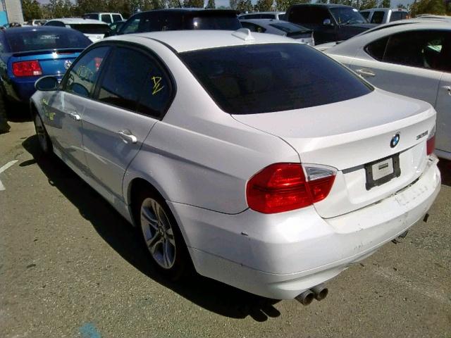 WBAVC53568FZ86044 - 2008 BMW 328 I SULE WHITE photo 3