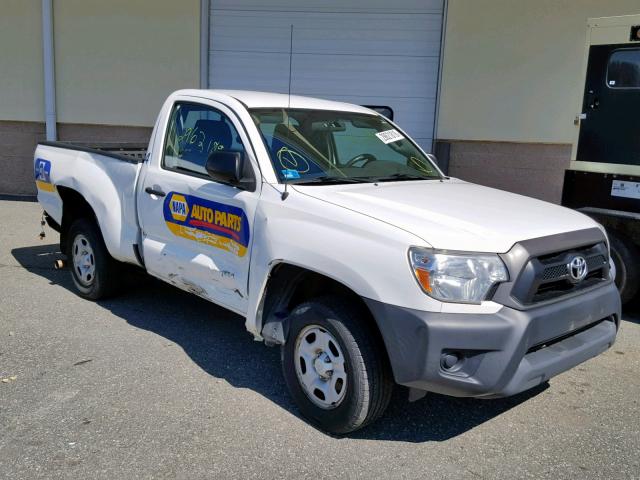 5TFNX4CN4DX028123 - 2013 TOYOTA TACOMA WHITE photo 1