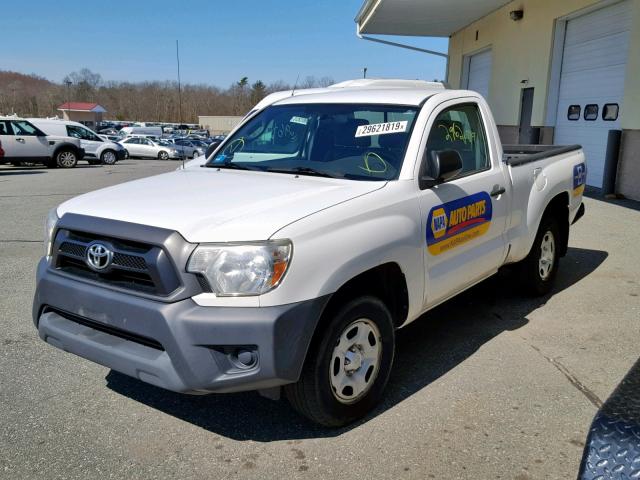 5TFNX4CN4DX028123 - 2013 TOYOTA TACOMA WHITE photo 2