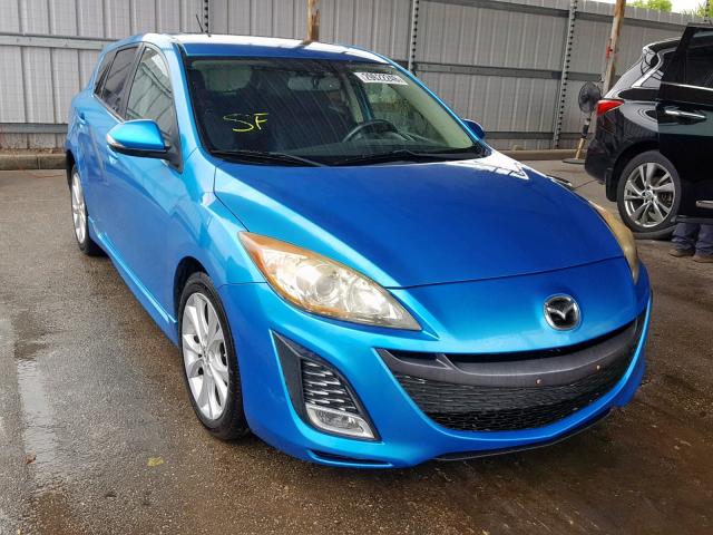 JM1BL1H6XA1134976 - 2010 MAZDA 3 S BLUE photo 1