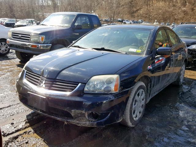 4A3AB26F27E068249 - 2007 MITSUBISHI GALANT DE BLACK photo 2