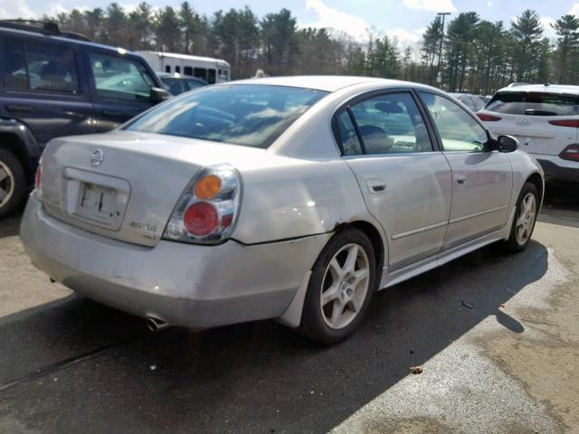 1N4BL11D53C193830 - 2003 NISSAN ALTIMA SE SILVER photo 4