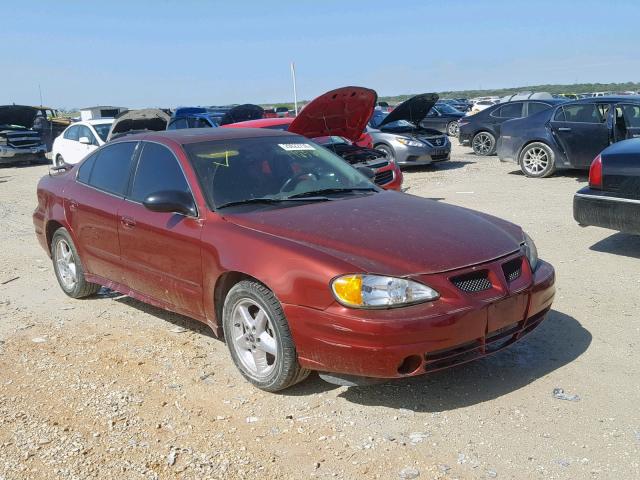 1G2NF52F53C165648 - 2003 PONTIAC GRAND AM S MAROON photo 1