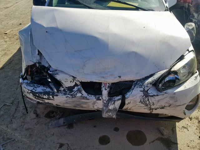 2G2WR554771140817 - 2007 PONTIAC GRAND PRIX WHITE photo 7