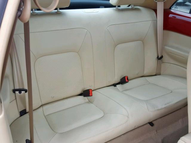 3VWPW31C69M501568 - 2009 VOLKSWAGEN NEW BEETLE Rot Foto 6