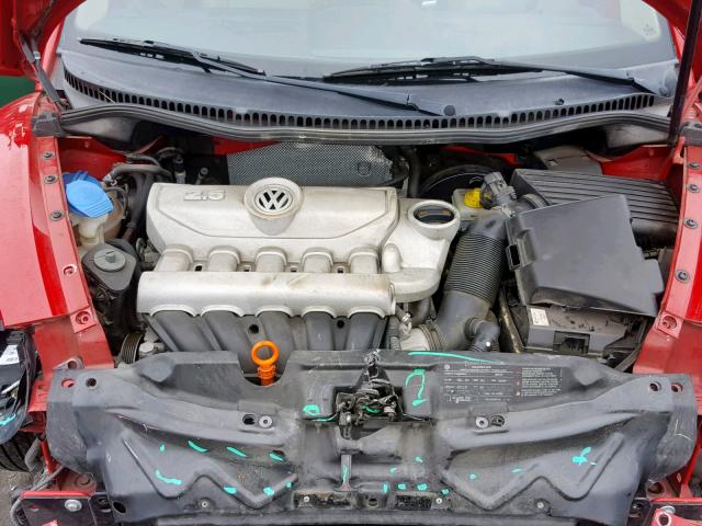 3VWPW31C69M501568 - 2009 VOLKSWAGEN NEW BEETLE Rot Foto 7