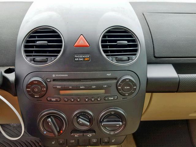 3VWPW31C69M501568 - 2009 VOLKSWAGEN NEW BEETLE Rot Foto 9