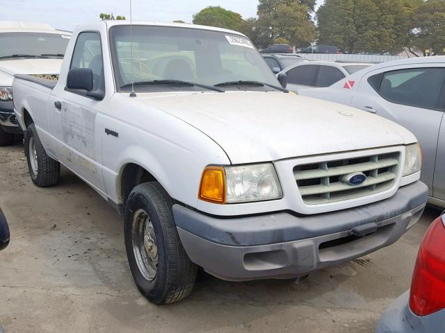 1FTYR10D93PB78647 - 2003 FORD RANGER WHITE photo 1