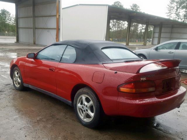 JT5ST07K1S0025625 - 1995 TOYOTA CELICA GT RED photo 3