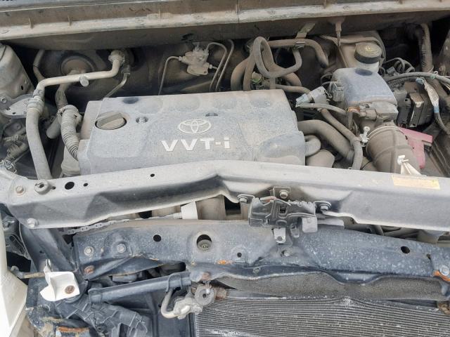 JTLKT324454009080 - 2005 TOYOTA SCION XB შავი ფოტო 7