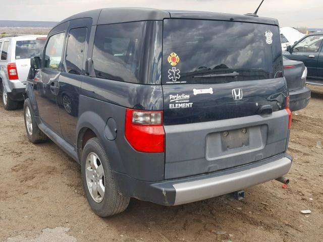 5J6YH27645L033682 - 2005 HONDA ELEMENT EX BLACK photo 3