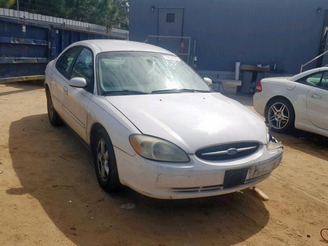 1FAFP55U02A264367 - 2002 FORD TAURUS SES WHITE photo 1